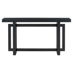 Tavolo consolle grigio / grigio alba / nero, stile minimalista, montaggio per 1 persona