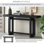 Tavolo consolle grigio / grigio alba / nero, stile minimalista, montaggio per 1 persona