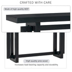Tavolo consolle grigio / grigio alba / nero, stile minimalista, montaggio per 1 persona