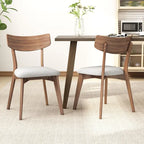 Set da pranzo di metà secolo marrone e grigio / marrone e beige, 7 pezzi (1 tavolo + 6 sedie)