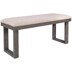 Set da pranzo grigio da 6 pezzi, 6 posti