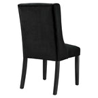 Sedie da pranzo Baronet in velluto performante - Set di 2