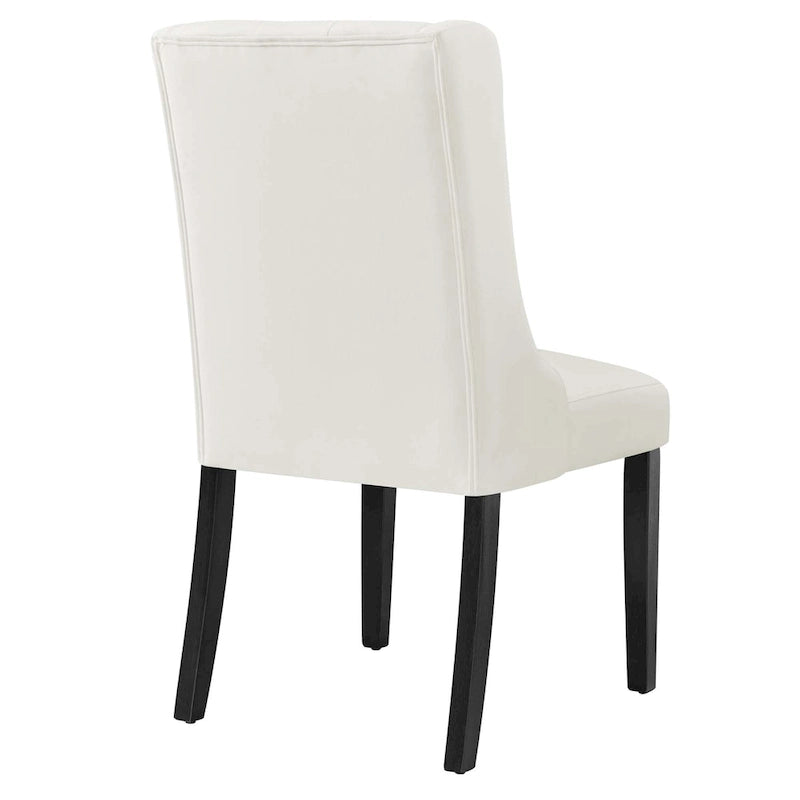 Sedie da pranzo Baronet in velluto performante - Set di 2