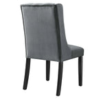Sedie da pranzo Baronet in velluto performante - Set di 2