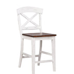 Sgabello da bancone X-Back, Miele/Ardesia/Cioccolato, 1 posto
