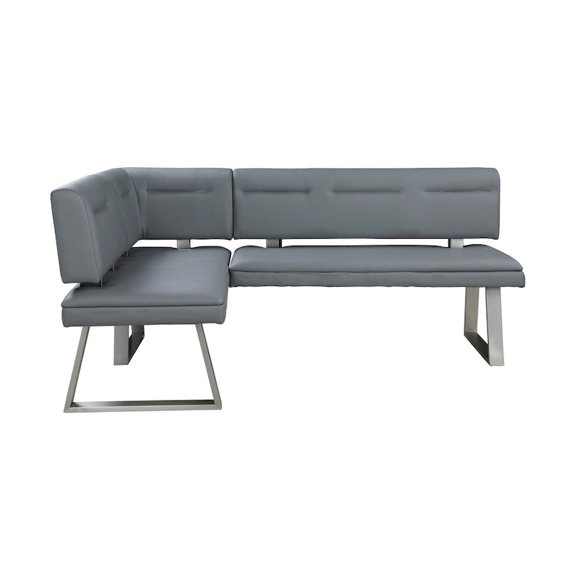 Nook Grigio Reversibile, Posto Singolo, Altezza Tavolo