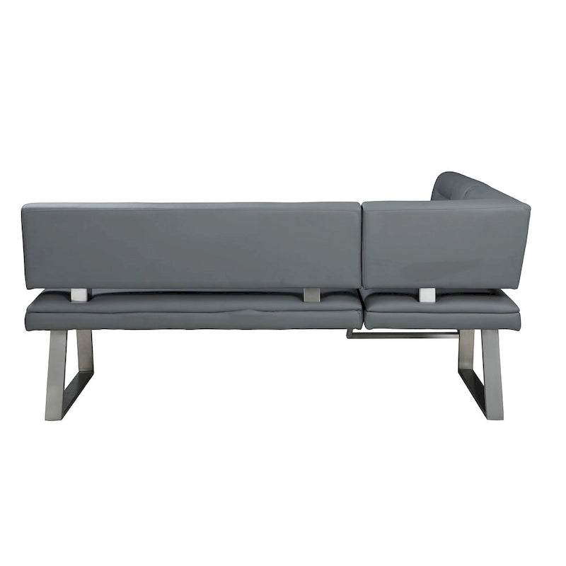 Nook Grigio Reversibile, Posto Singolo, Altezza Tavolo