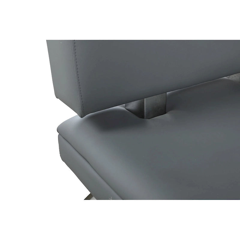 Nook Grigio Reversibile, Posto Singolo, Altezza Tavolo