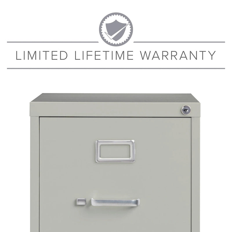 Classificatore verticale a 4 cassetti per documenti formato Letter, beige/nero/grigio, 1 persona
