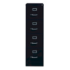 Classificatore verticale a 4 cassetti per documenti formato Letter, beige/nero/grigio, 1 persona