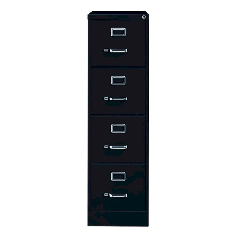 Classificatore verticale a 4 cassetti per documenti formato Letter, beige/nero/grigio, 1 persona