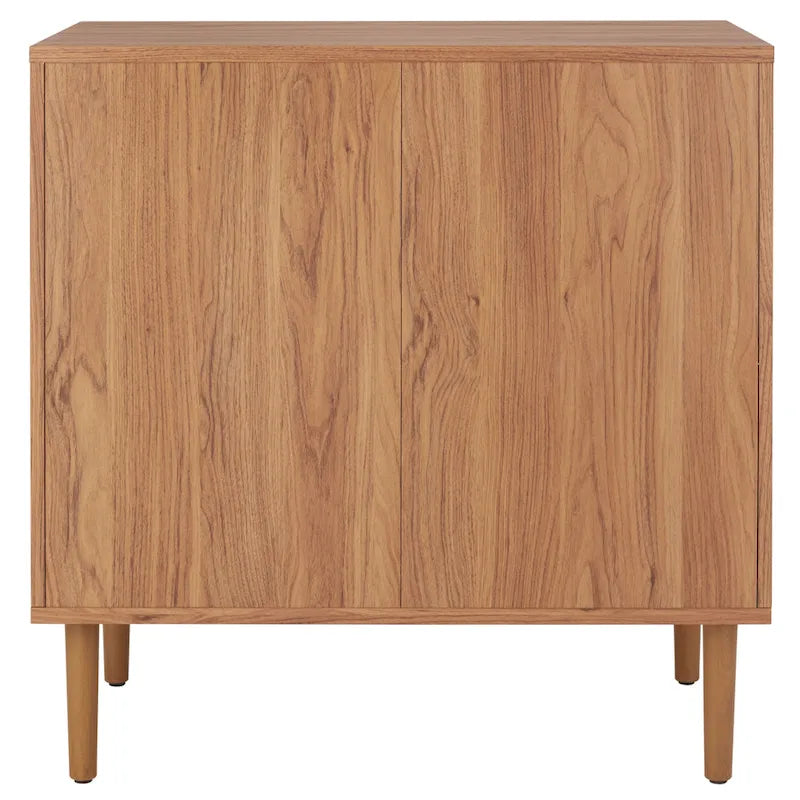 Cassettiera a 3 cassetti in rattan – Noce / Nero anticato / Bianco / Nero / Rovere, finitura naturale, montaggio da 1 persona