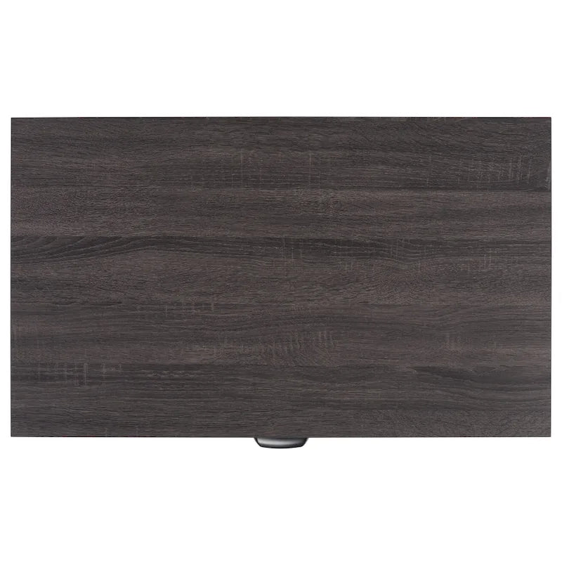 Cassettiera a 3 cassetti in rattan – Noce / Nero anticato / Bianco / Nero / Rovere, finitura naturale, montaggio da 1 persona