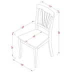 Set da pranzo ovale in rovere per 4-8 persone, 2 opzioni di stile per le sedie