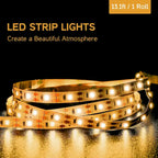 Mobile TV con luci LED, stile industriale, adatto per TV fino a 55"