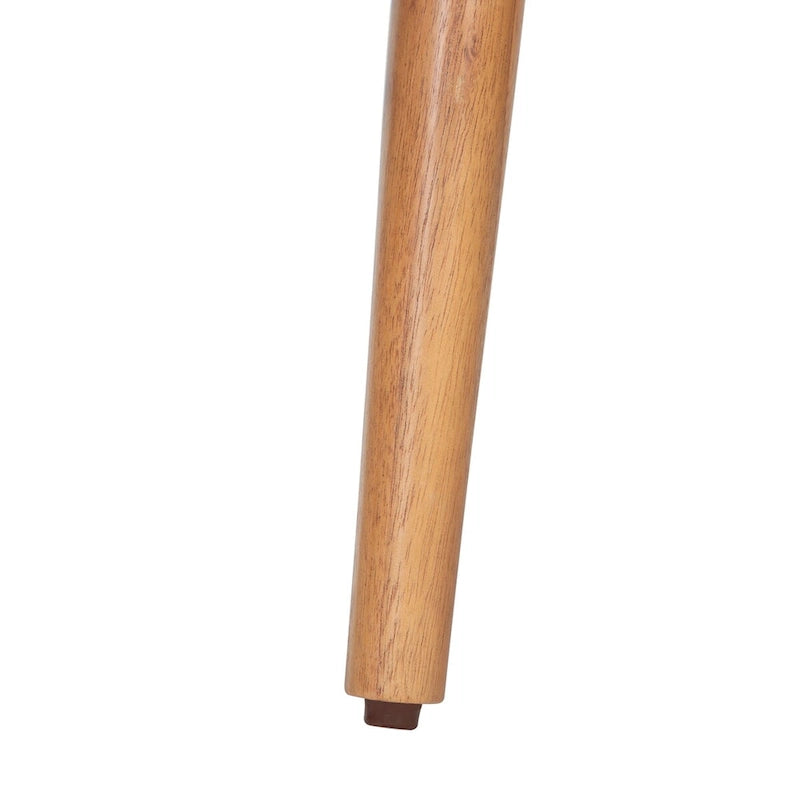 Cassettiera in rattan a 3 cassetti stile Mid-Century Naturale