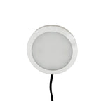 Divano-letto angolare a L bianco con libreria, luce a LED e porta USB – Twin/Full, 1 posto